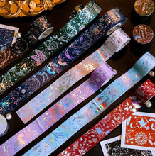 Load image into Gallery viewer, Candy Poetry Guilded Washi Tape- Dreamy Galaxy- Dream (3cm x 3m)
