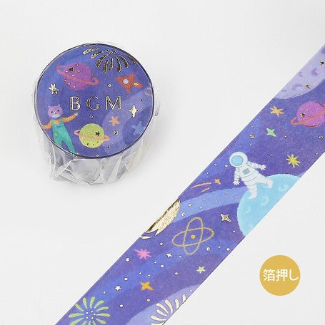 BGM Washi Tape- Space Trip