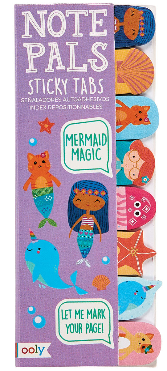 Ooly Mermaid Magic Note Pals Sticky Tabs